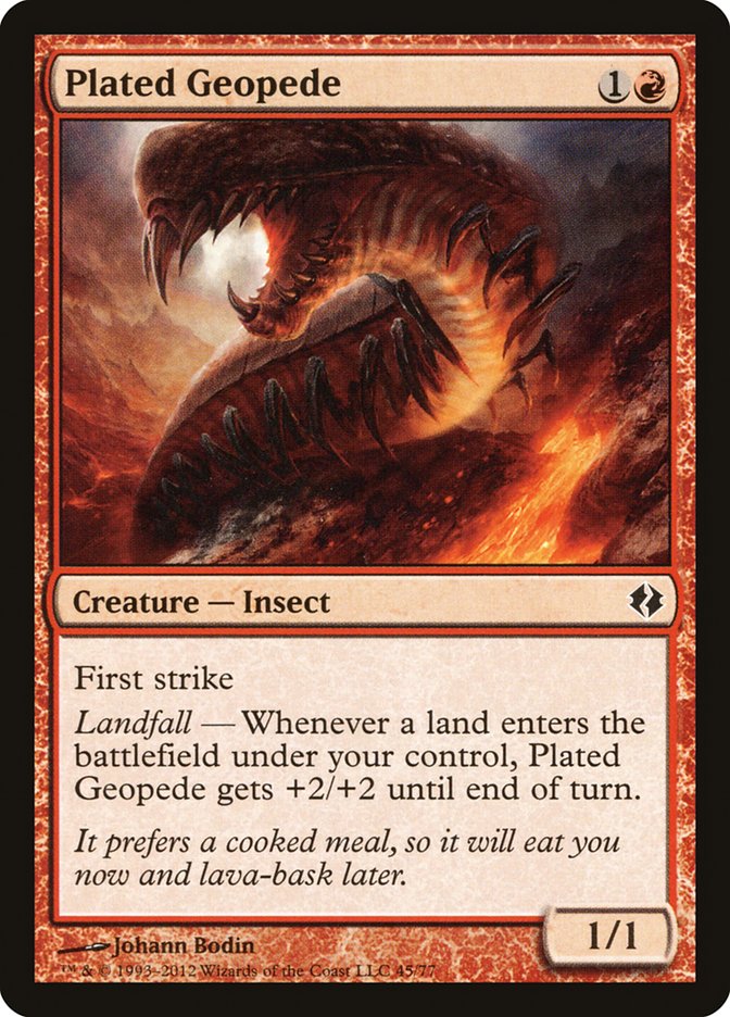 Plated Geopede