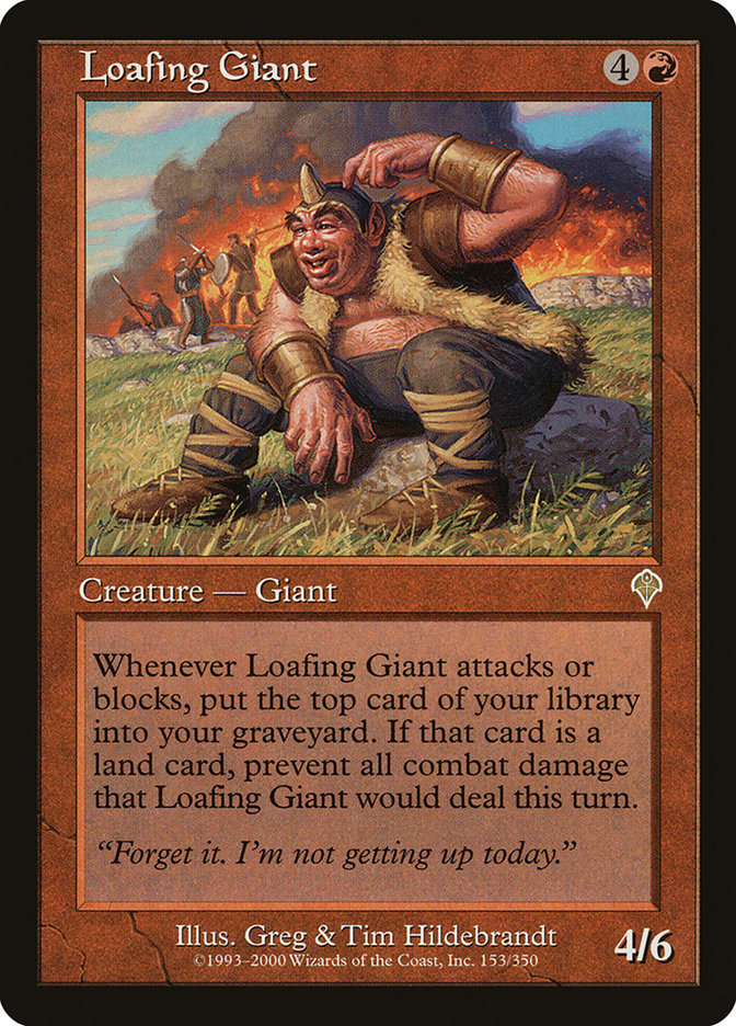 Loafing Giant
