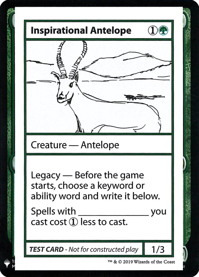 Inspirational Antelope
