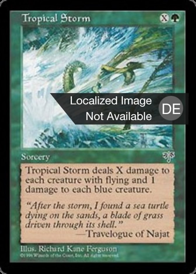 Tropischer Sturm