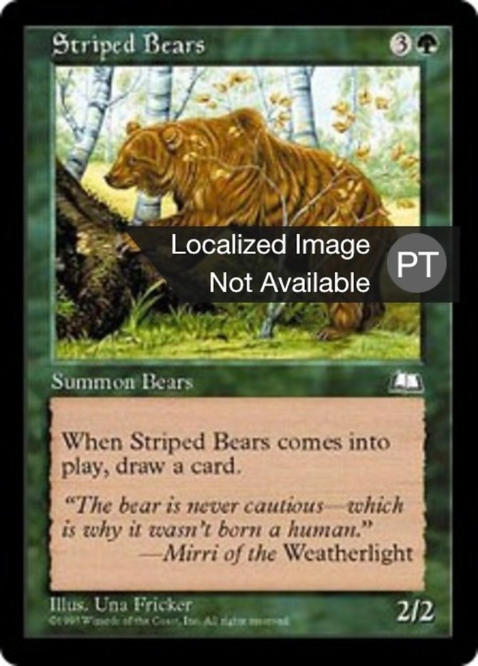 Ursos Listrados