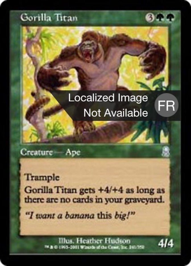 Gorille titanesque