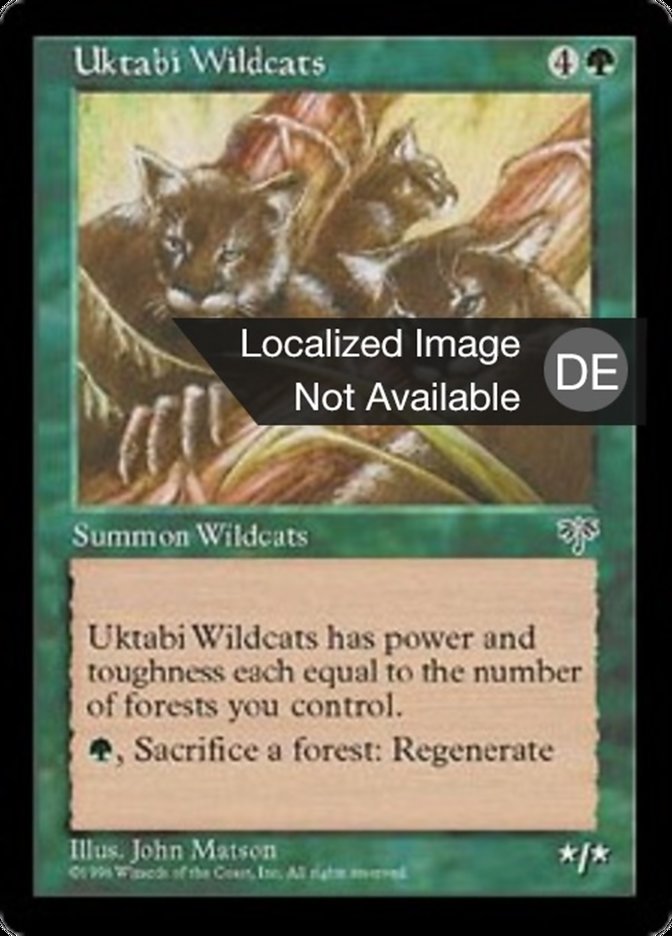 Uktabi-Wildkatzen
