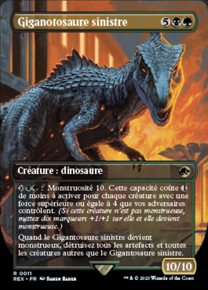 Giganotosaure sinistre