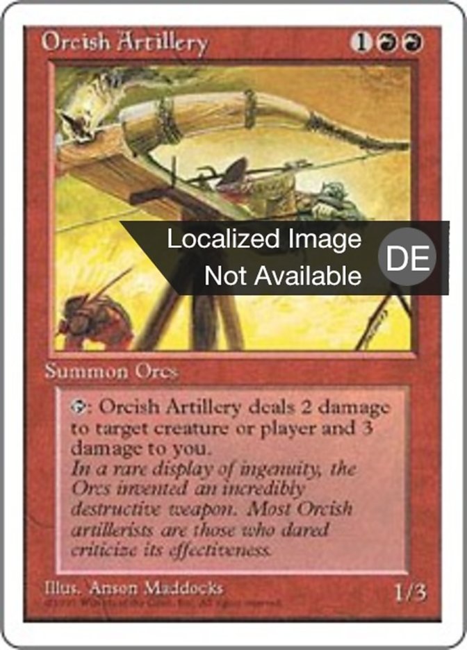 Ork-Artillerie