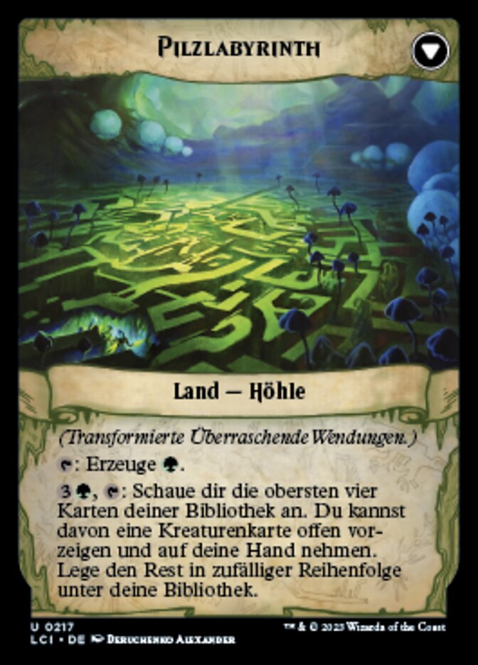 Pilzlabyrinth