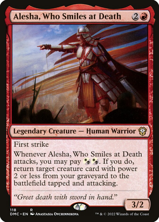 Alesha, Who Smiles at Death