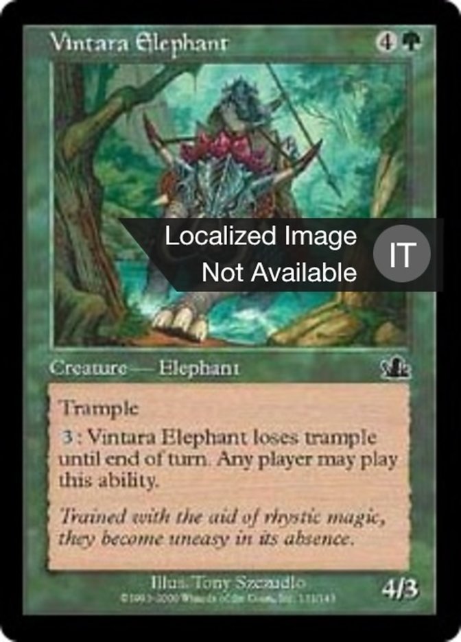 Elefante di Vintara