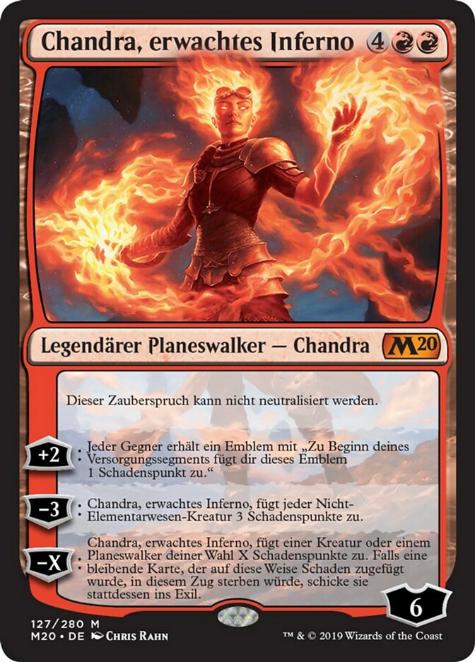 Chandra, erwachtes Inferno