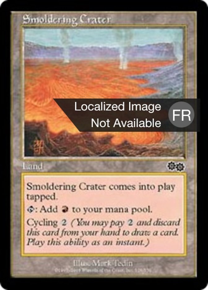 Cratère fumant