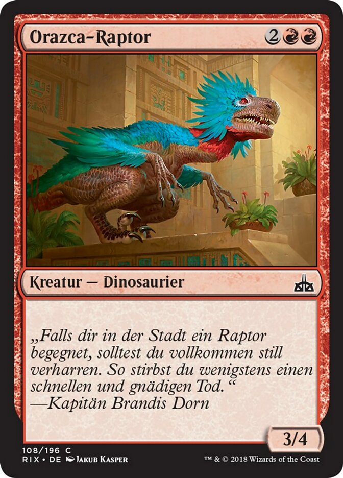Orazca-Raptor