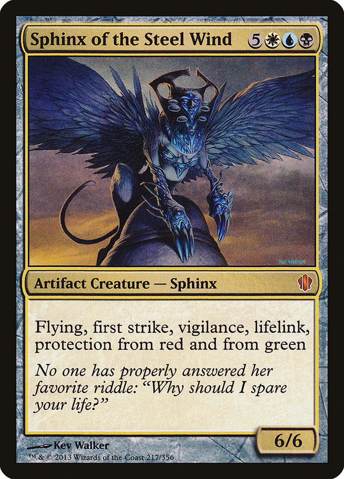 Magic: the Gathering - Planechase 2012 by Magic: the Gathering Enigma Sphinx 89