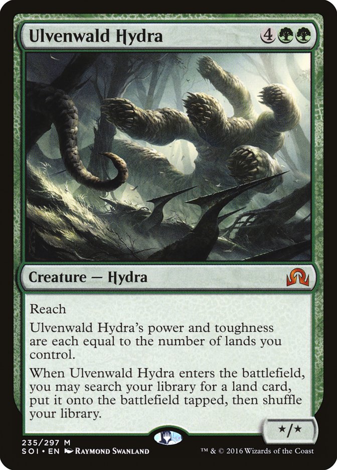 Savageborn Hydra Magic  Mtg Hydre née de la Sauvagerie 