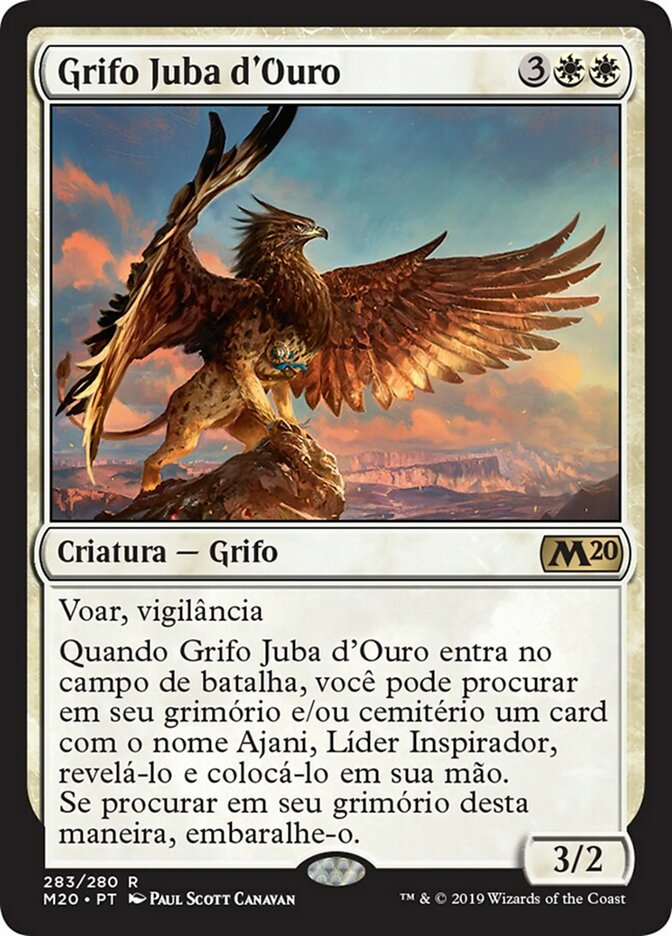 Grifo Juba d'Ouro